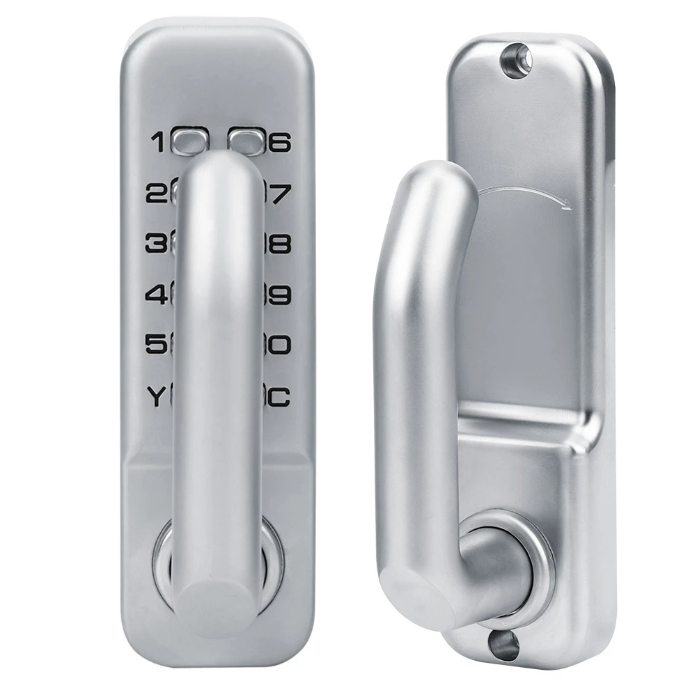 Coded Lock Door Lock Mechanical Door Lock Waterproof Mechanical Combination Lock  Door Password Coded Locks Gate Security
