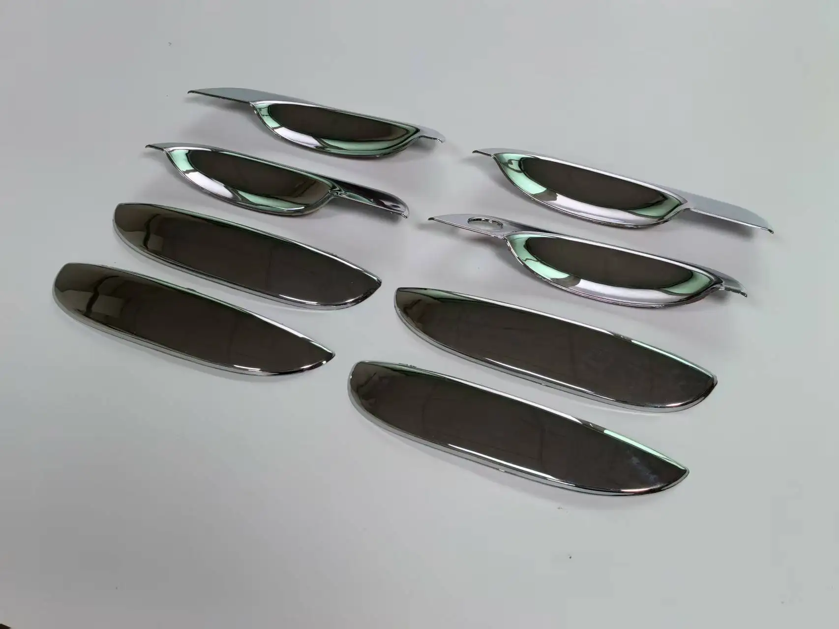 LHD Chrome Door Handle Cover fit for BMW 96-03 E39 5-Series 95-01 E38 7-Series
