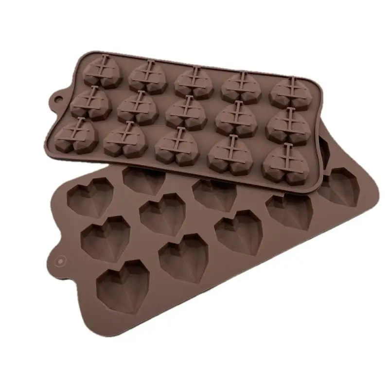 Silikon Schokoladen form zerbrechen Protein Süßigkeiten Form 3d DIY Keks Backwerk zeuge Kuchen Dekorations form