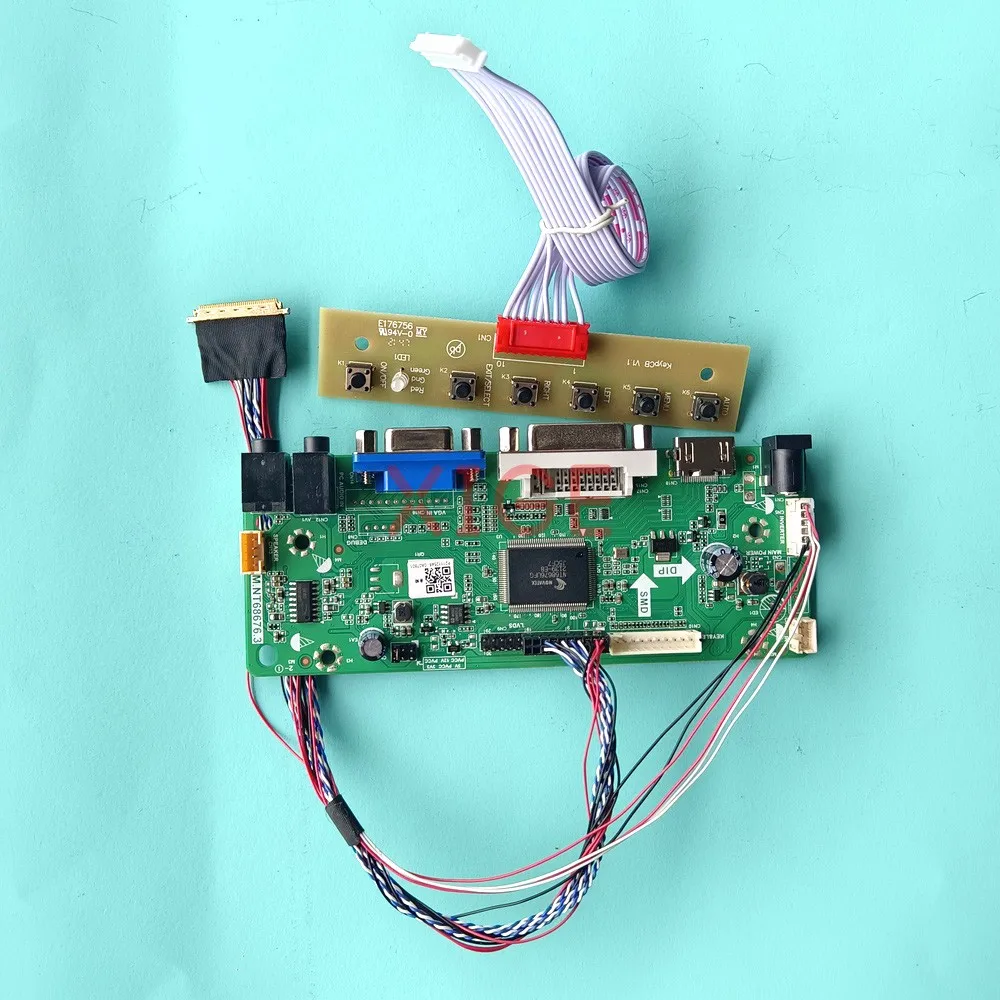

For LTN133AT16-301 LTN133AT16-S01 Controller Driver Board LVDS 40Pin Laptop Panel HDMI-Compatible DVI VGA 13.3" 1280x800 DIY Kit