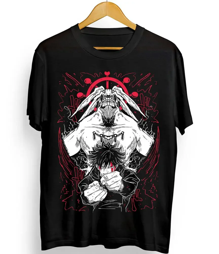 Megumi Fushiguro T-shirt Jujutsu Kaisen Gojo Satoru Horror Gift Shirt All Sizes