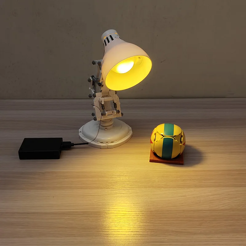 

LED Light Set 21357 Suitable for Luxo Jr. Building Blocks Bricks DIY Lamp Toys Christmas Gfits（Not Include Model）