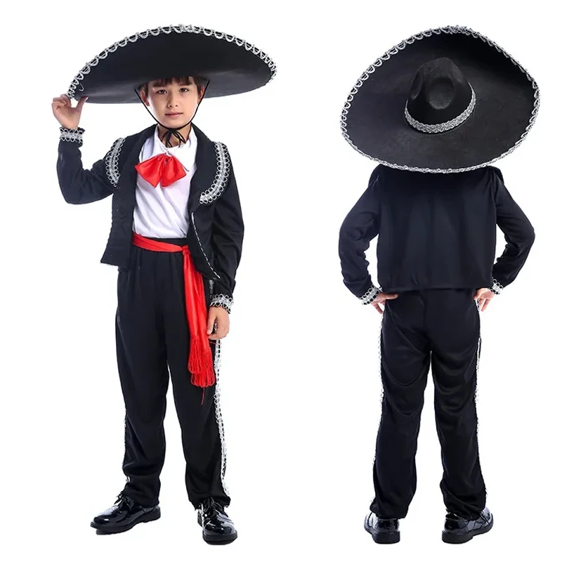Disfraz De Matador español para niños, disfraz De baile para Festival De Cinco De Mayo mexicano, trajes De fiesta De Carnaval y Halloween para niños
