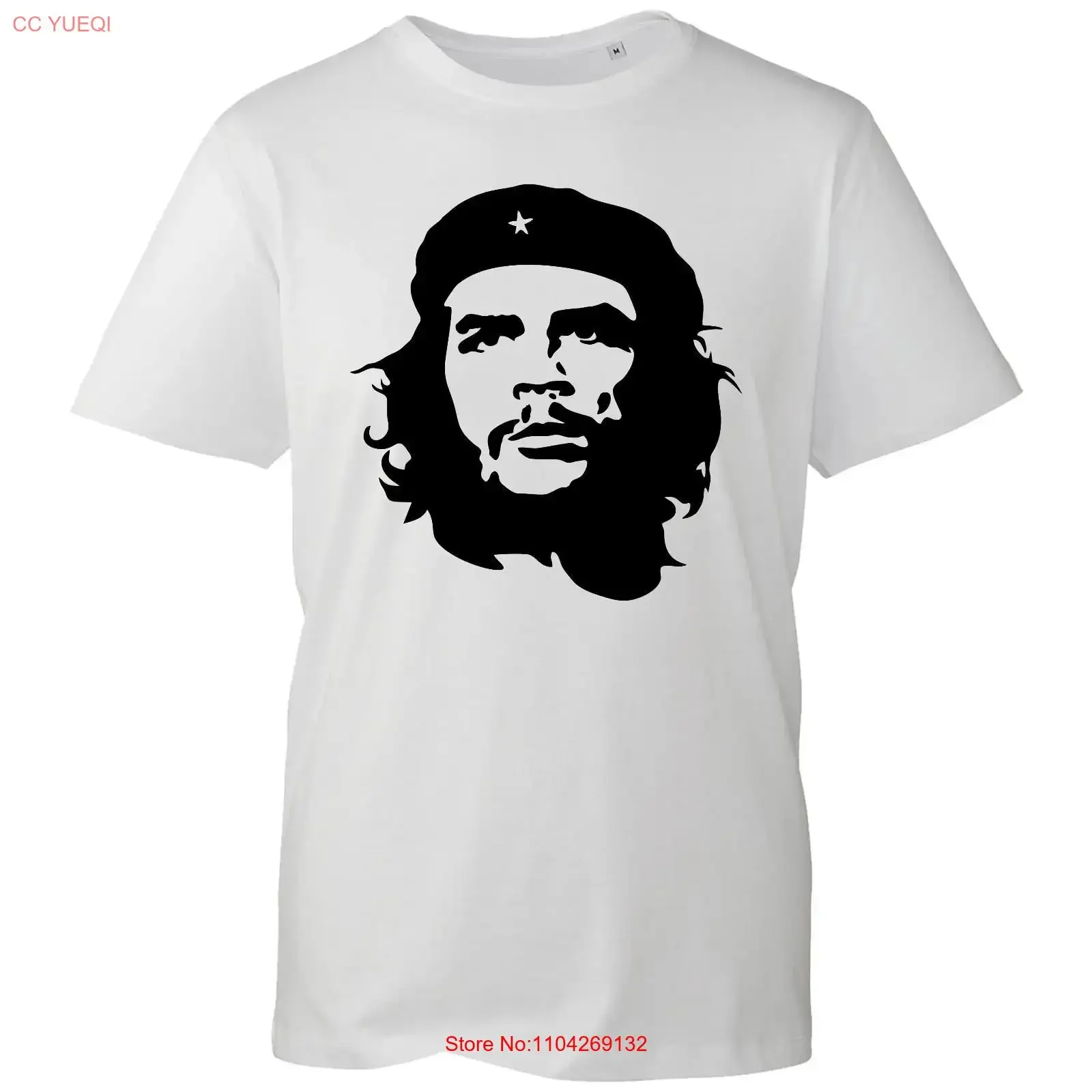 Che Guevara Silhouette T shirt Cuba Healing Evolution Leader Top long or short sleeves vintage Washed Soft Slightly Casual