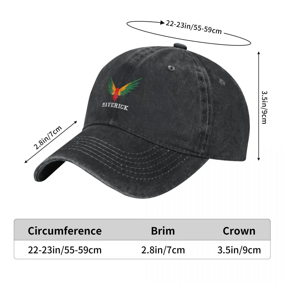 Be A Maverick Baseball Cap Golf Cap Golf Hat Women Beach Fashion Men's