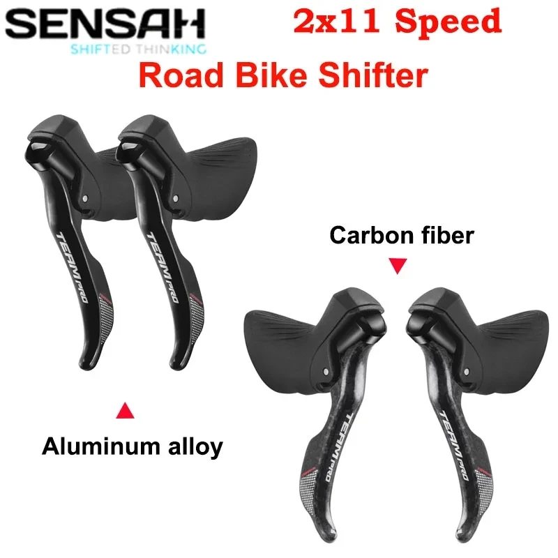 SENSAH 2X11S TEAM PRO Shifter + front Derailleur + R7000 Rear Derailleur road Bike Derailleur for Shimano 105 R7000 R8000 Parts