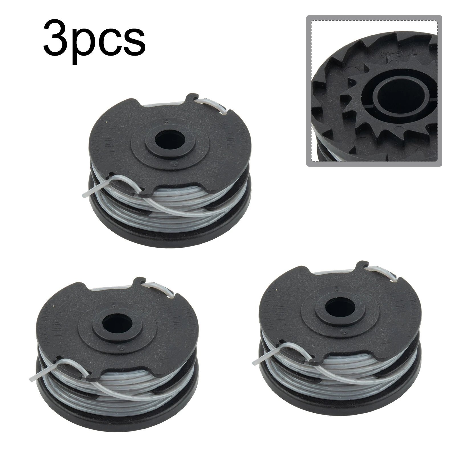 3 Pcs Spool Link Replacement For MOUNTFIELD FREEDOM MT48Li Trimmer Spare Part Spool Line Garden Tool Accessories