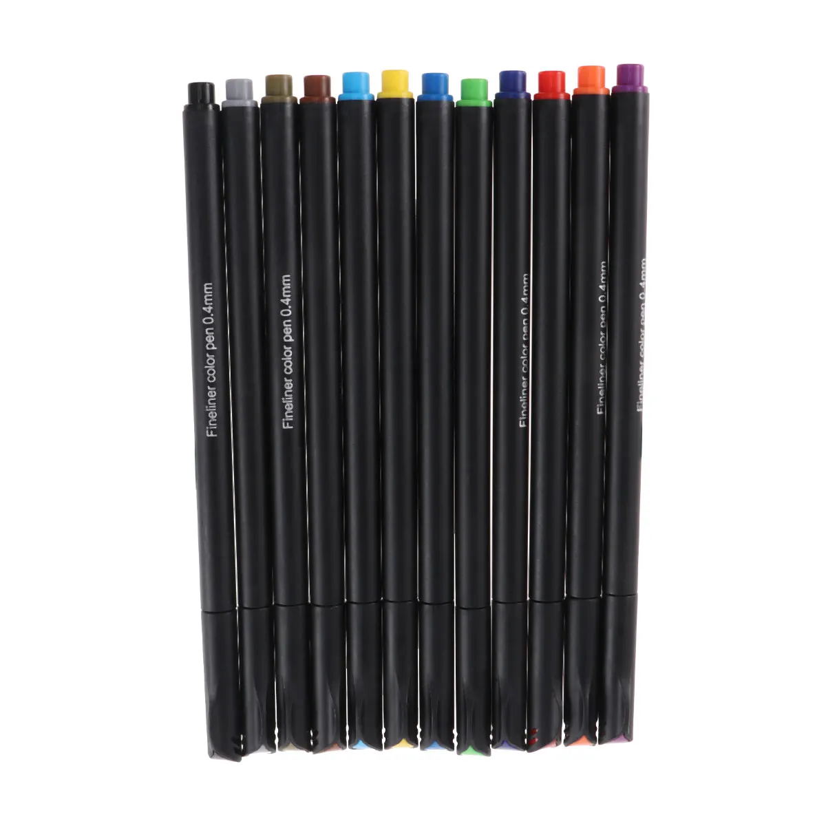 

12 Pcs Stroke Pen Set Drawing Markers Fine Tip Pens Supplies Office Painting Ink for Colored