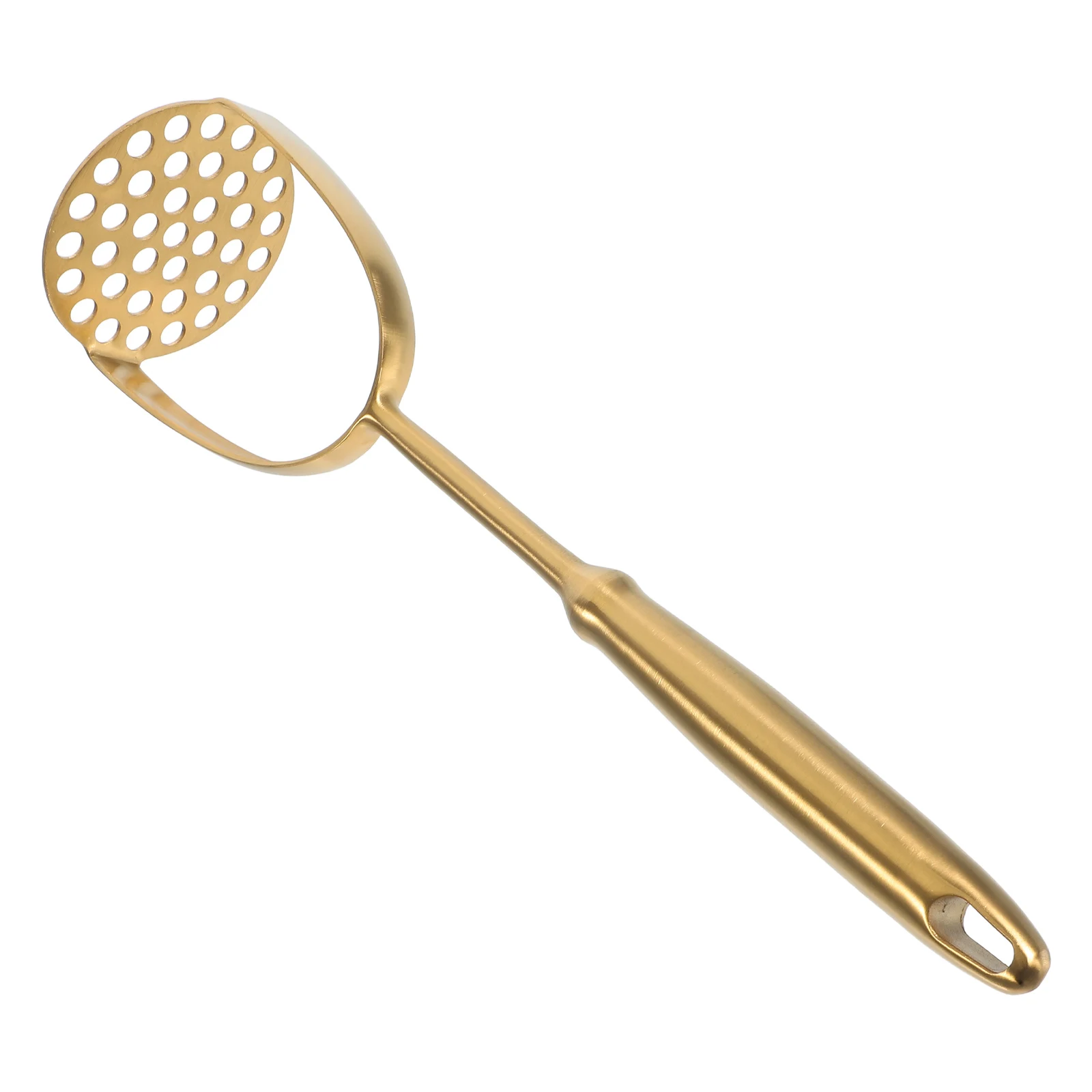 

Stainless Steel Potato Masher Nonslip Ergonomic Handle Heavy Duty Handheld Kitchen Tool Smooth Mashed Potatoes Sweet Potatoes