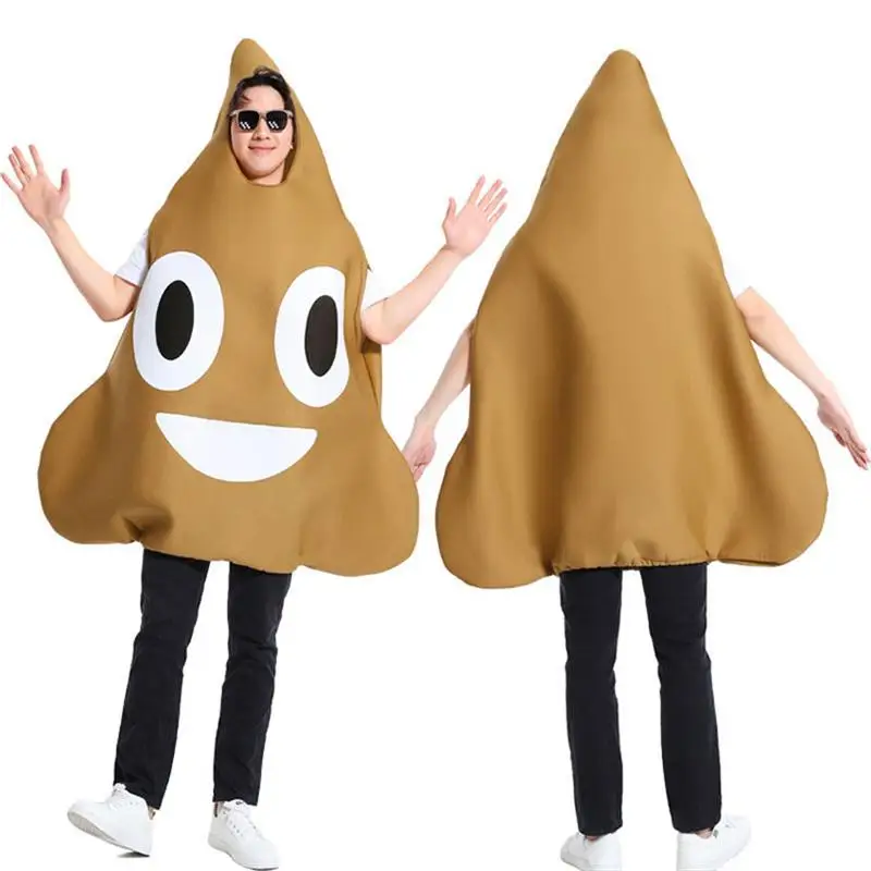 

Halloween Prank Big Poop Costume Company Annual Meeting Performance Funny Masquerade Party Stage Performance Ladies Ethnic Wear