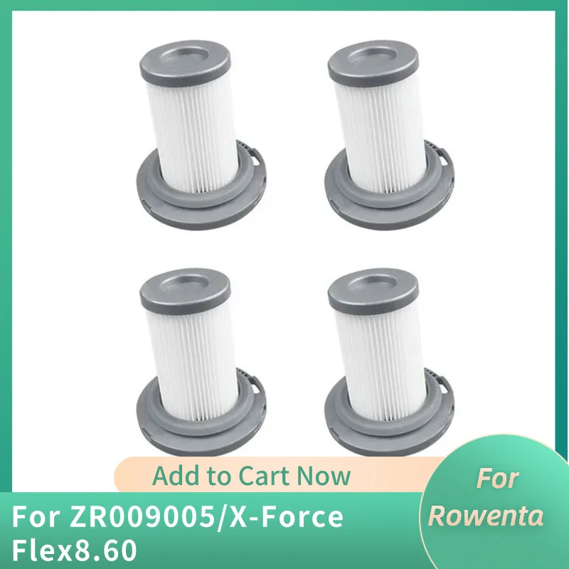 Applicable for Rowenta Vacuum Cleaner Accessory ZR009005 X-Force Flex8.60 Filter Element Spare Part