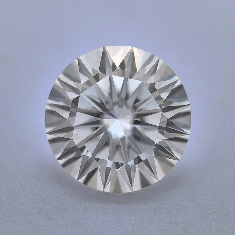 

L-Moissanite D Color Round Shape VVS1 Sixteen Arrows Charms Gemstone DIY Ring Necklace Earrings Main Materials with Certificate