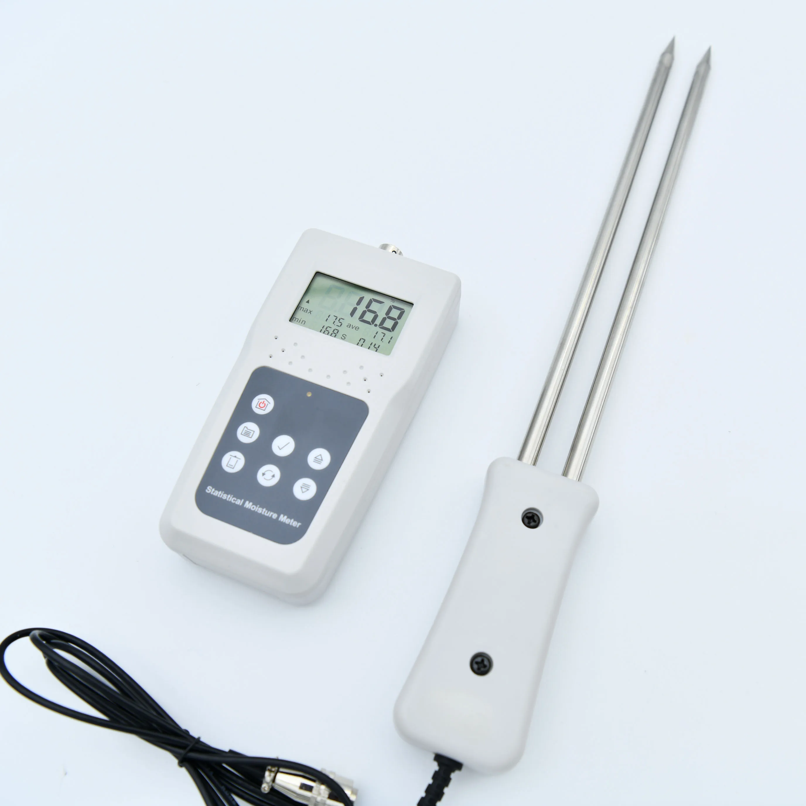 High Accuracy Grain Moisture Meter with Memory wheat corn paddy moisture tester with storage KMS680G