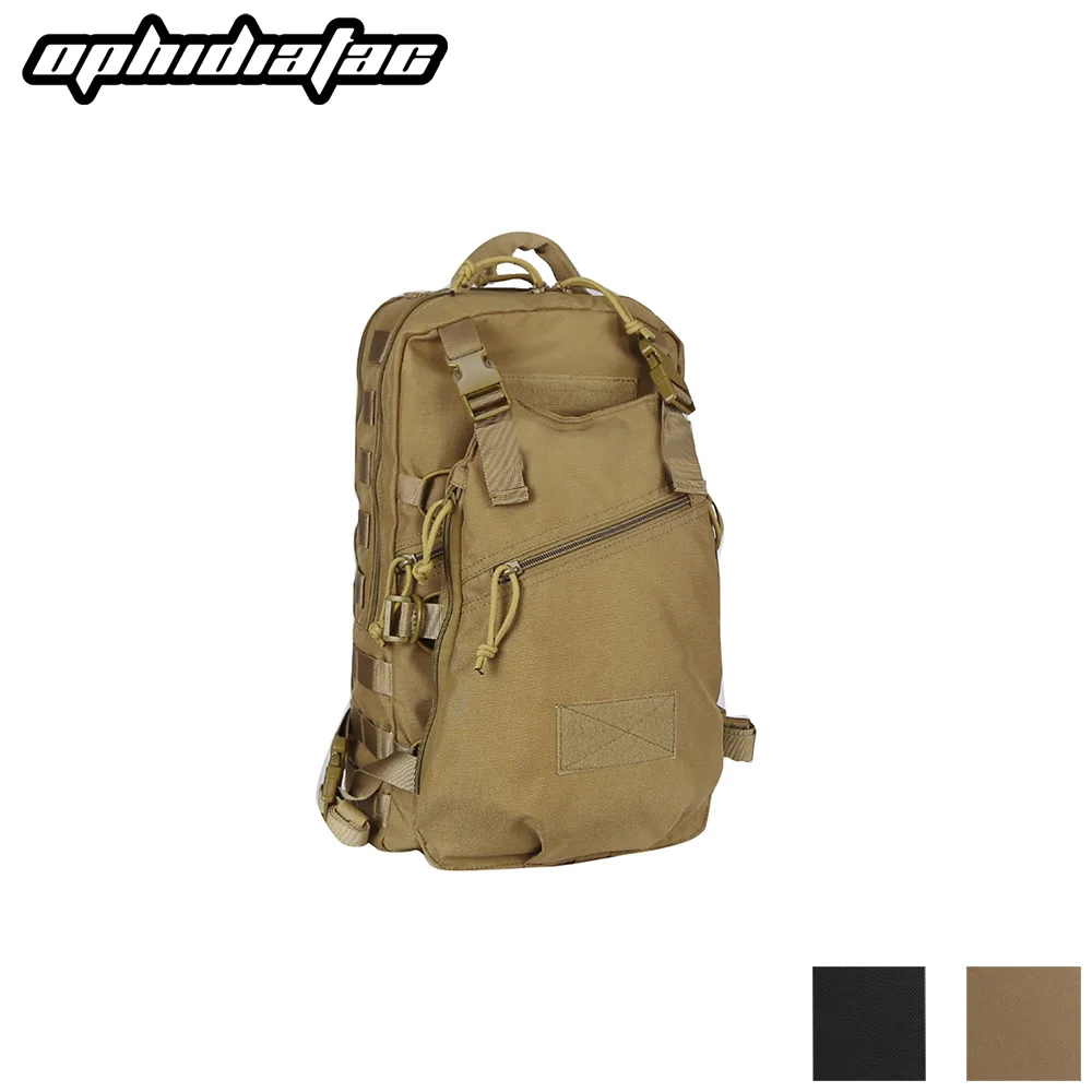 

OphidiaTac Outdoor Tactical WST Dual Bags Oxford Cloth Camouflage Separable Survival Backpack Sports Mountainnering Rucksack