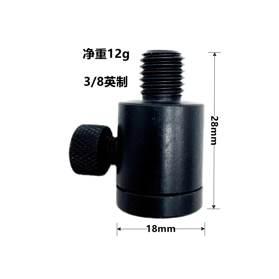 2pcs*Carp Fishing Quick Change Connector Aluminum Twist-Lock Adapter Secure & Durable Rod Pod Fishing Accessories