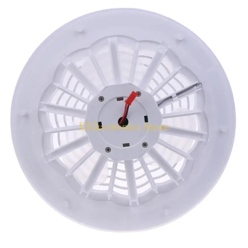 مروحة سقف B03C مع أضواء LED E27 30 وات جهاز تحكم عن بعد صامت 9 بوصة مراوح مصباح داخلي صغير لغرفة النوم وغرفة المعيشة والمكتب #1