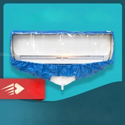 Waterproof Panels Wall Mounted Air Conditioner Cover Bag Large Sized Air Conditioning Washing Clean Protectors Bag for Industry