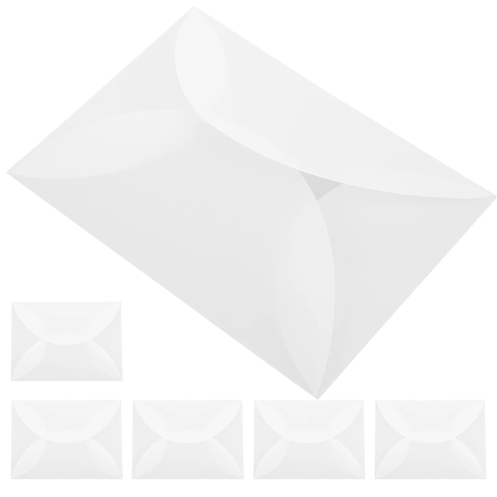 10 Pcs Envelope 5x7 Envelopes White Pretty Liners Wedding Card for Invitations Business Gift