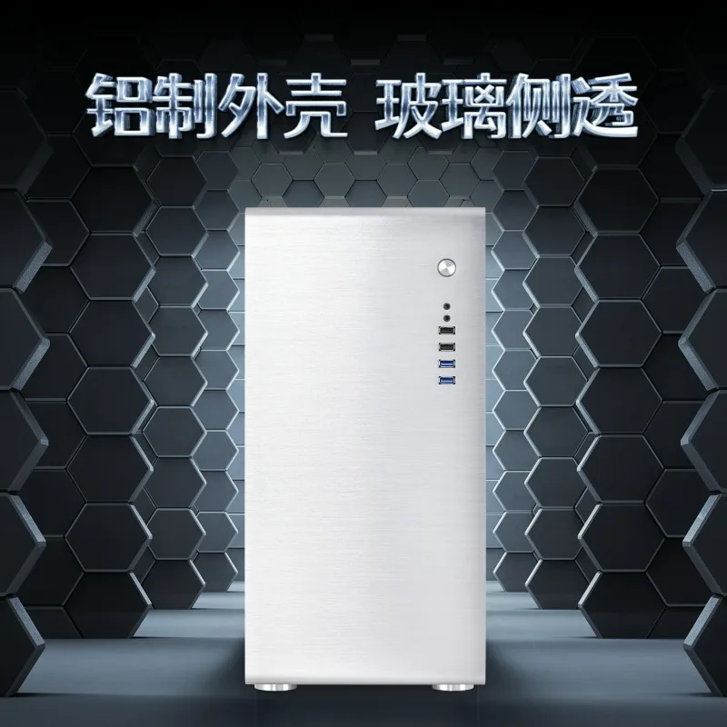 

All-Aluminum ATX Gaming PC Case – Full Tower Water-Cooled Chassis with Tempered Glass, Supports E-ATX MotherboardGoods in stock