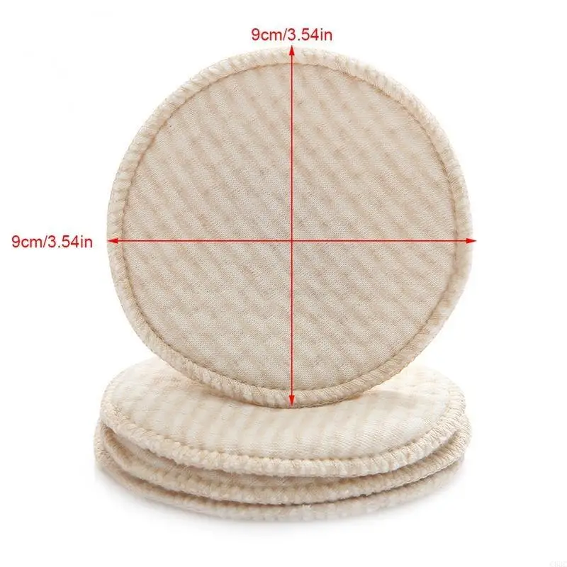 وسائد الرضاعة الطبيعية C63C غير المهيجة والمضادة للتسرب للأمهات المرضعات #5