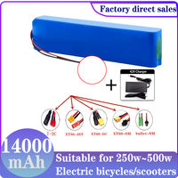 NEW 18650 lithium ion Battery Pack 14000mAh 10SP 36V Battery for FIIDO D1/D2/D2S D4S Folding Electric Moped City Bike Battery