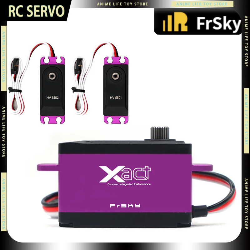 

Сервопривод FrSky Standard Servo-Xact для радиоуправляемых самолетов, щеточный, 5500, с металлическим корпусом CNC, 8.4В, высоковольтный, с регулируемыми параметрами, подарки для любителей радиоуправляемых моделей