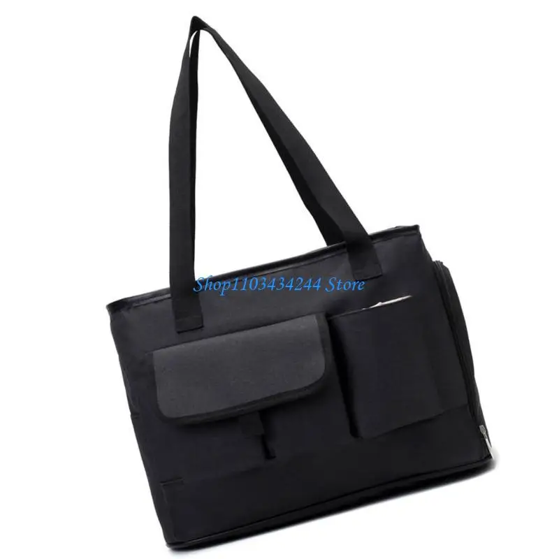 Large Capacity Mom Hand Bag Portable Travel Carry Case Storage Organsier Bag for Modern Parenting Needs