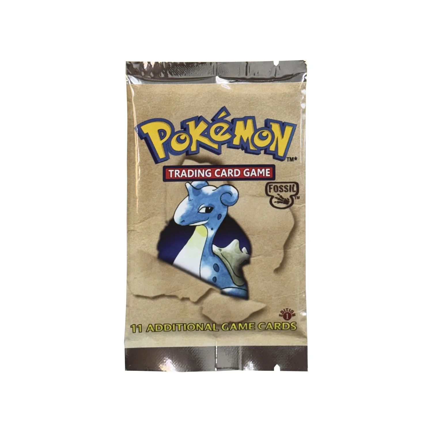 one piece op13 booster box Pokemon TCG: Fossil Unlimited Booster Pack Long Crimp (Lapras) – TBC Games