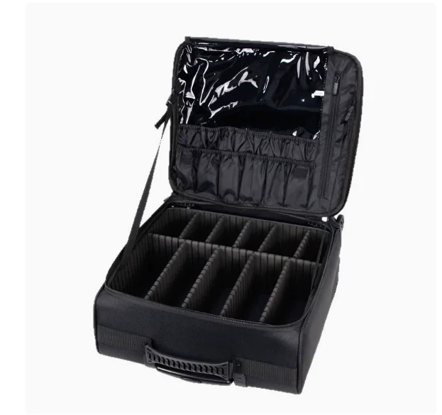 Professional make up artist’s trolley case  large capacity make up bag storage case for manicure permanent cosmetic travel case
