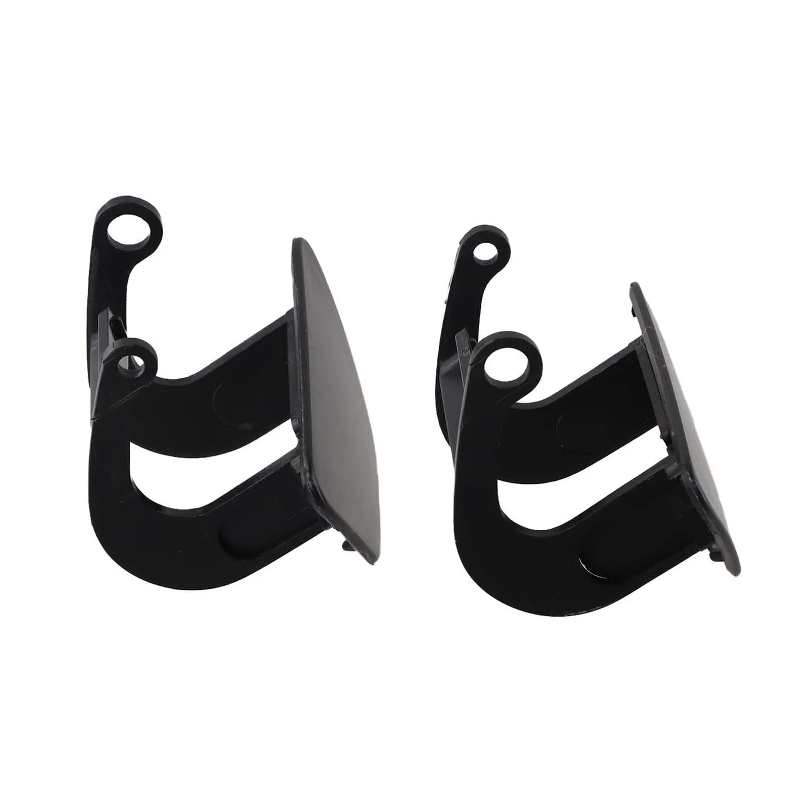 Aftermarket Washer Cap Front Bumper Nozzle Black for primer Base DIY Spray Paint Option Easy Installation Car Maintenance
