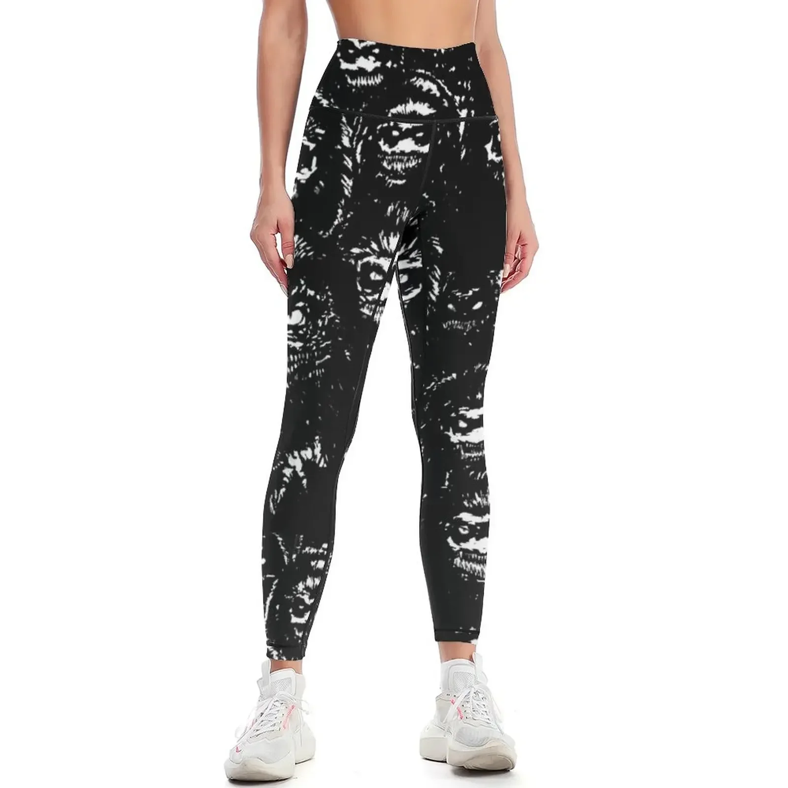 

critters black&white Leggings Sportswear woman gym Legging sexy woman legings for fitness for girls Womens Leggings