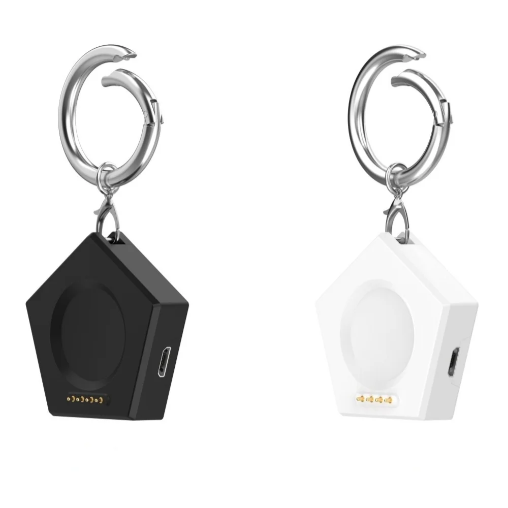 Portable Wireless Charging Dock Charger for OPPO watch X2 mini Type-C and Micro Dual Input Ports Interface