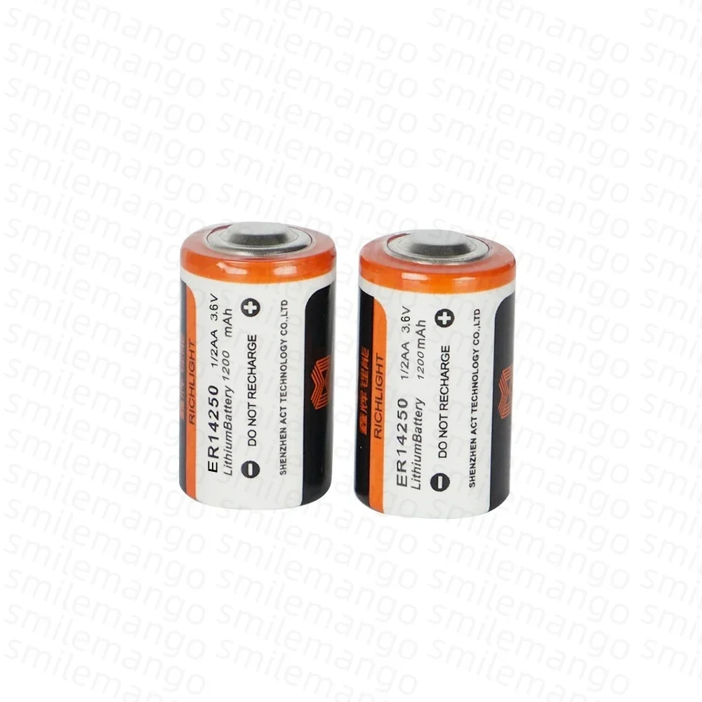 1-20PCS 3.6V ER14250 Lithium Battery For PLC ETC Programmer Energy Meter Automatic Control Instrument