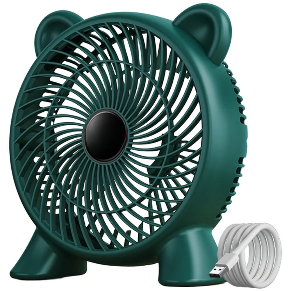 Quiet Operation Fan Fan Ventilator Bear Design Fan Brush Motor Technology Low Noise Under 36dB Wide Angle Airflow