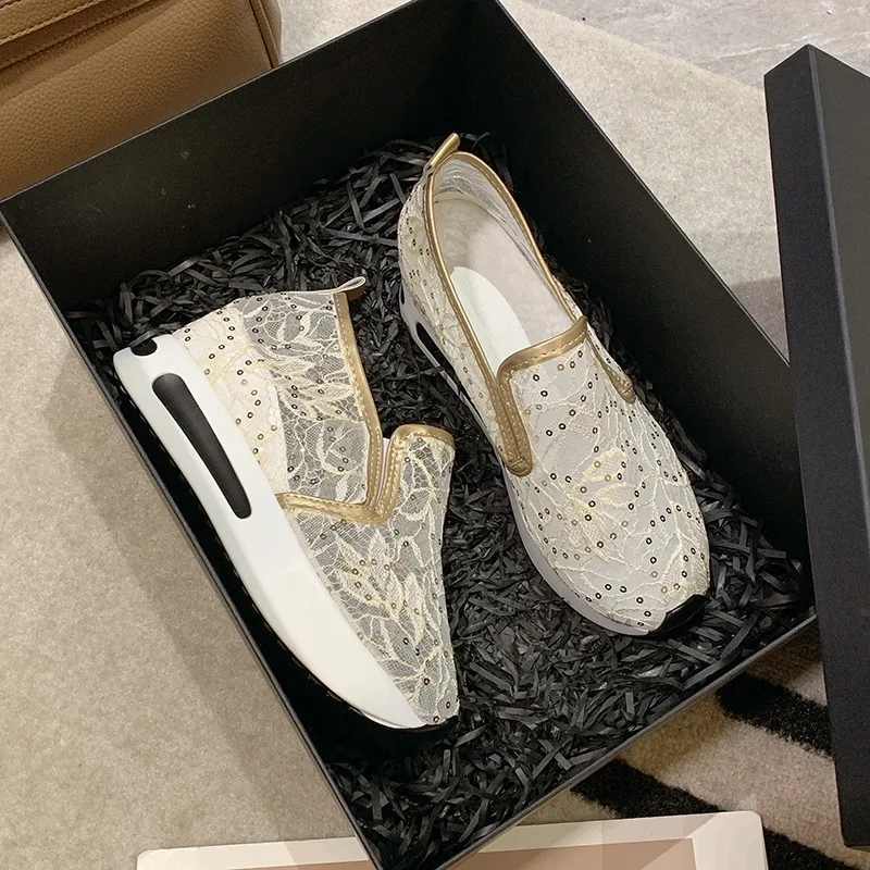 Lace Flats Platform… - image