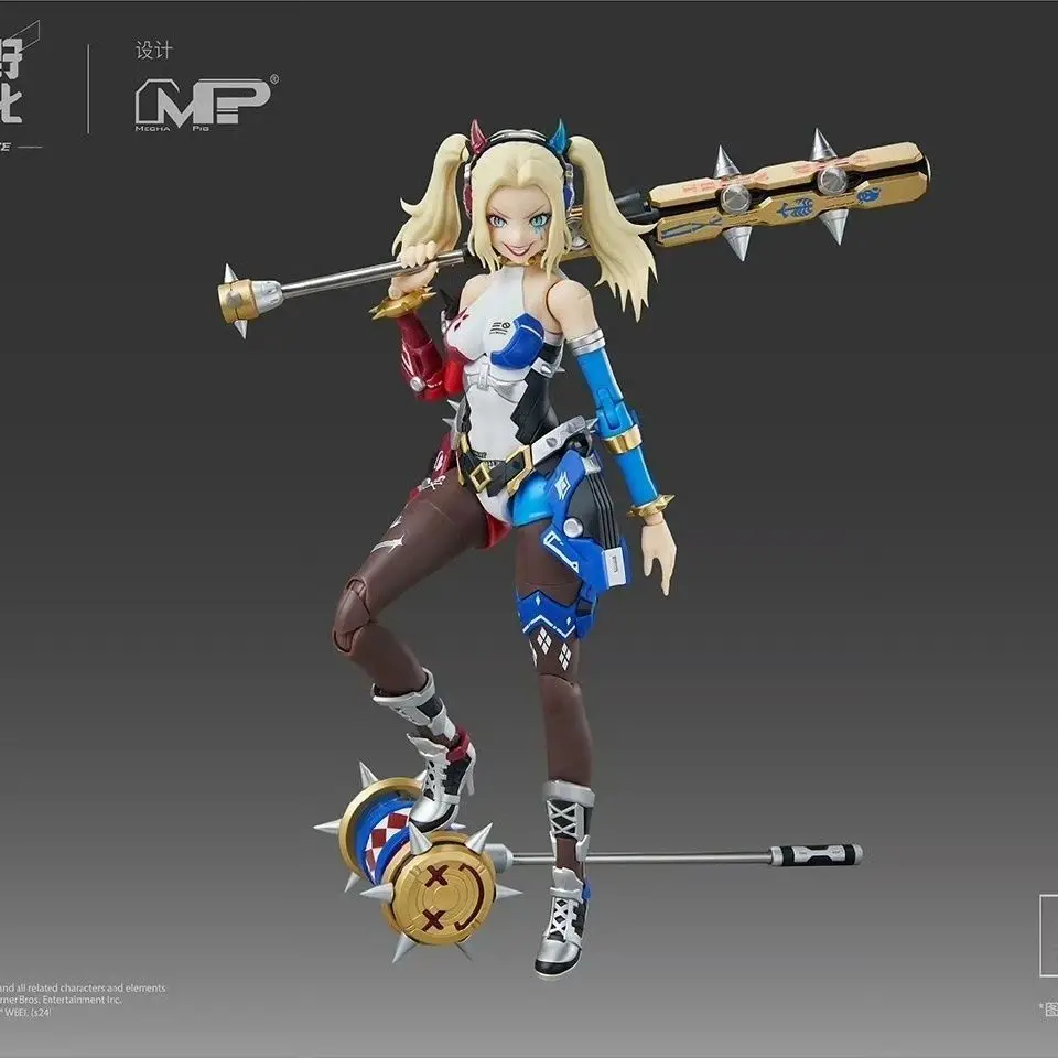 in stock of Soul Lady Little Ugly Girl Harley Quinn DC Little Ugly Girl 1/10 assembled movable model with dual element body