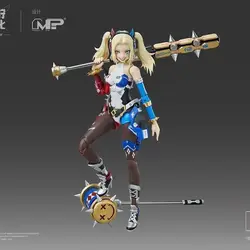 in stock of Soul Lady Little Ugly Girl Harley Quinn DC Little Ugly Girl 1/10 assembled movable model with dual element body