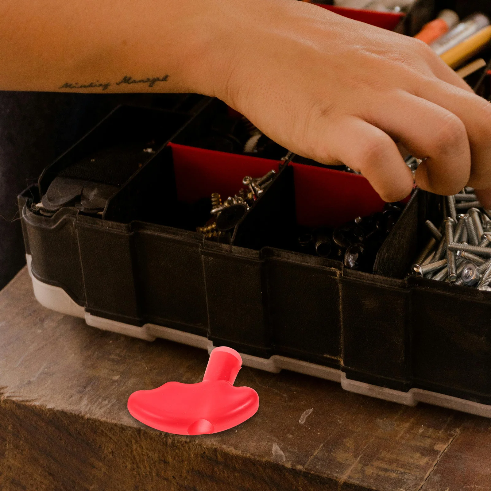 

4Pcs Saw Handle Starter Pull Cord Non Slip Grip Replacement Chainsaw Engine Starter Handle for Lawn Mower String