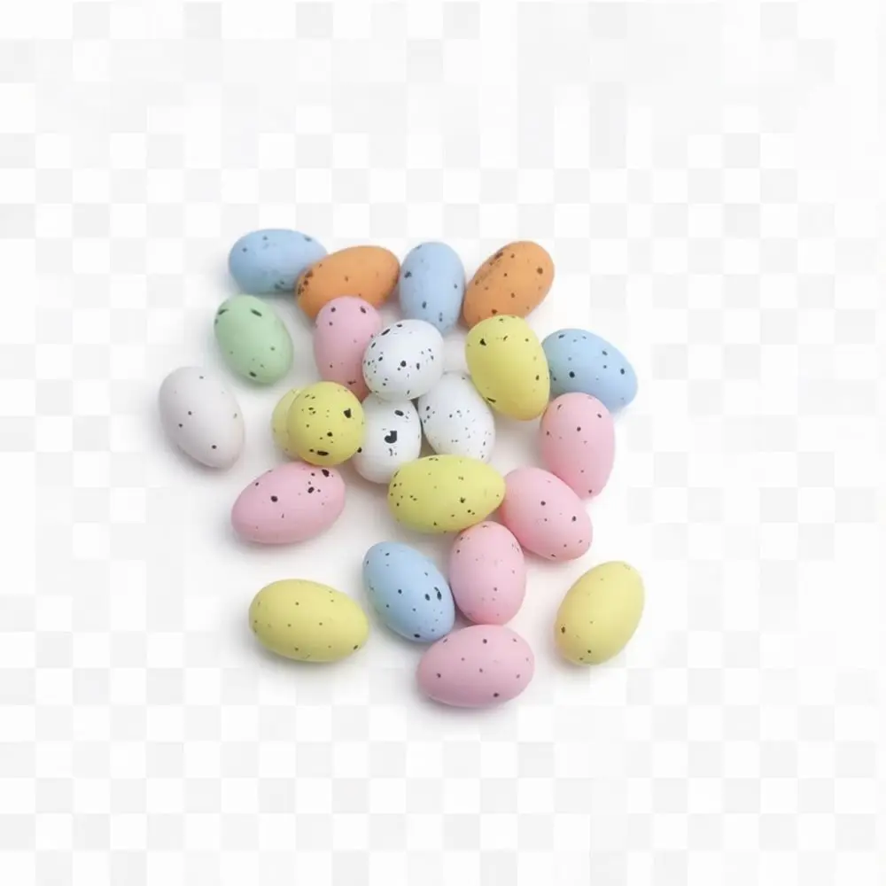 Decorative Foam Artificial Bird Eggs Vibrant Quail Pigeon Egg Models For Easter Wreath Nesting Project Handmade Art Accessories