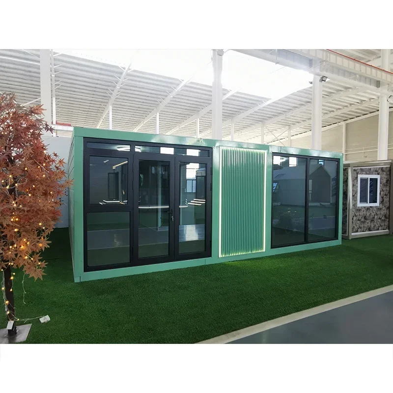 2024 Waterproof Luxury Mobile Prefab Home Kit Ready Made Home Expandable Container Cabin Foldable Container House