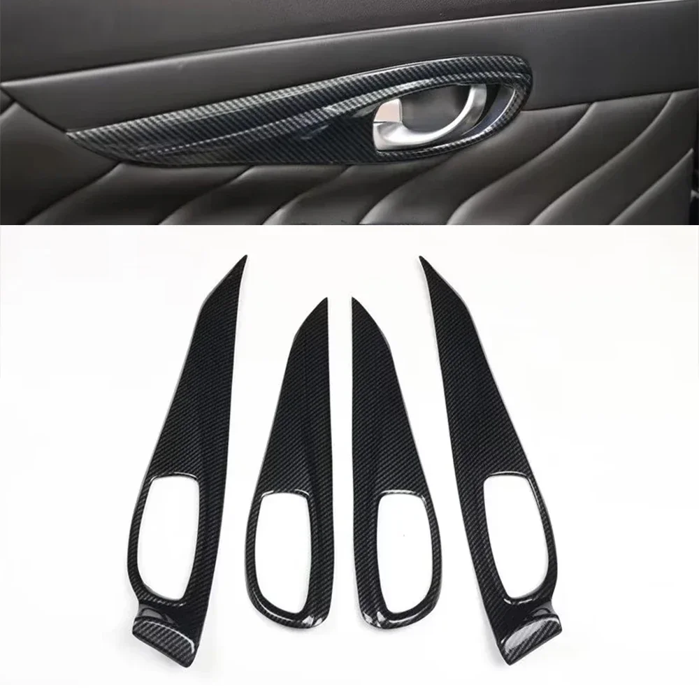 

Car Interior Door Handle Cover Trim For Infiniti Q70 2013-2019 Left Hand Drive