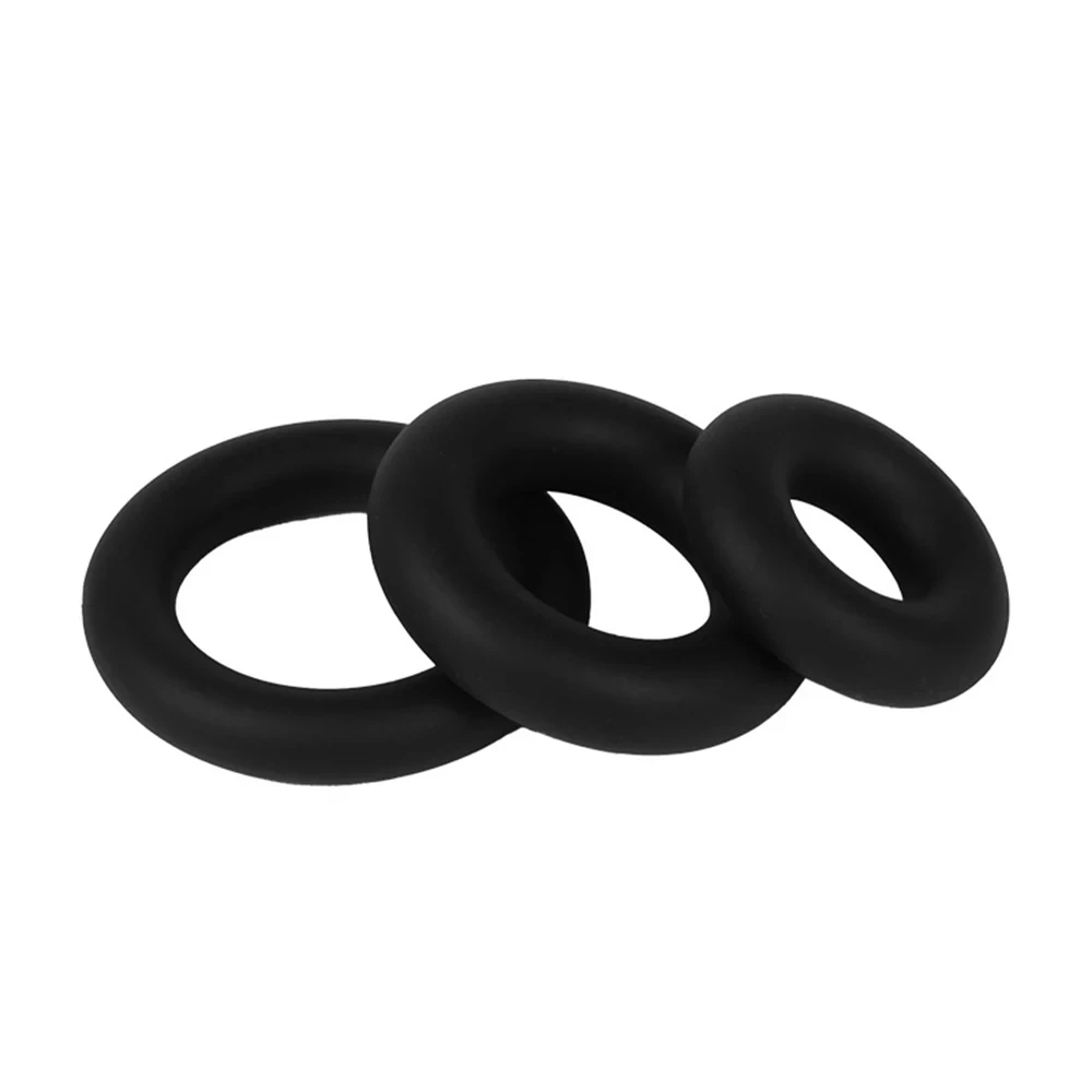 Soft Liquid Silicone Cock Rings Penis Lasting Erection Adult Games Sex Toys for Men Scrotum Testis Restraint Delay Ejaculation