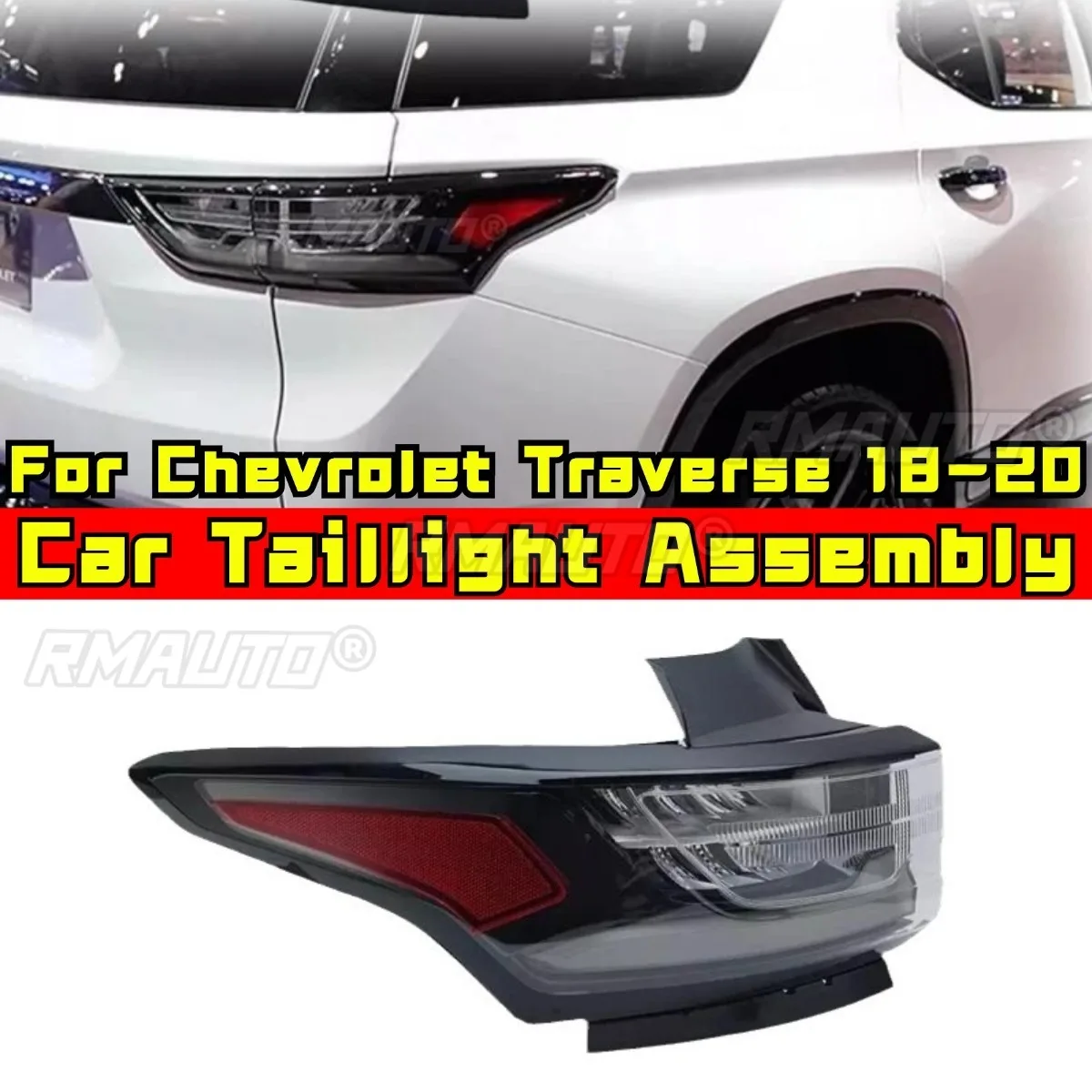 

Left Right Rear LED Taillight Taillamp Tail Lights Assembly Wide Light Corner Lamp For Chevrolet Traverse 2018-2020 84838458