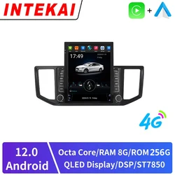 Radio de coche Android 12 con pantalla Tesla de estilo Vertical de 9,7 pulgadas para VW Amarok 2017-2021/Crafter Van Man2017 + reproductor Carplay de navegación GPS