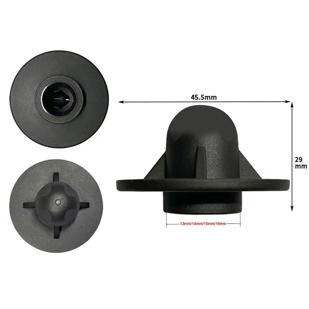 1Set Camping Chair Accessories Moon Chair Leg Covers Plug Connector Wear-resistant Leg Protectors Removable Anti-sag Foot Covers image 6