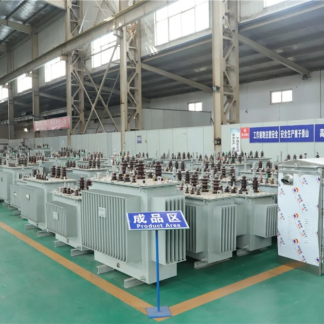 3 Phase Oil Immersed Distribution Transformer High Efficiency Electrical Substation Step Down Regulator 10KV 11KV