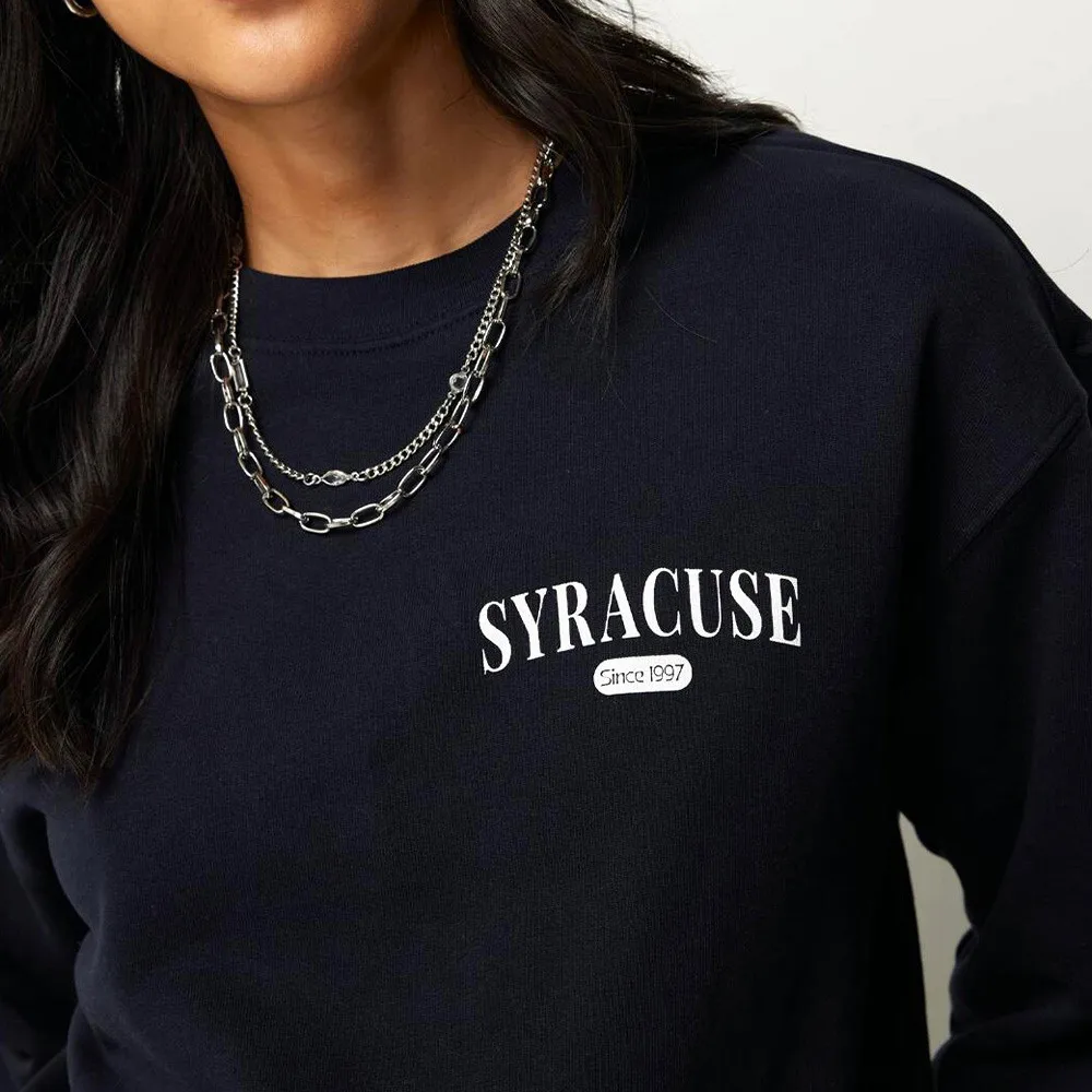 

Осенний новый беговой клуб с буквенным принтом унисекс, темно-синий хлопковый свитшот большого размера, махровый хлопковый джемпер в стиле ретро, уличный модный пуловер