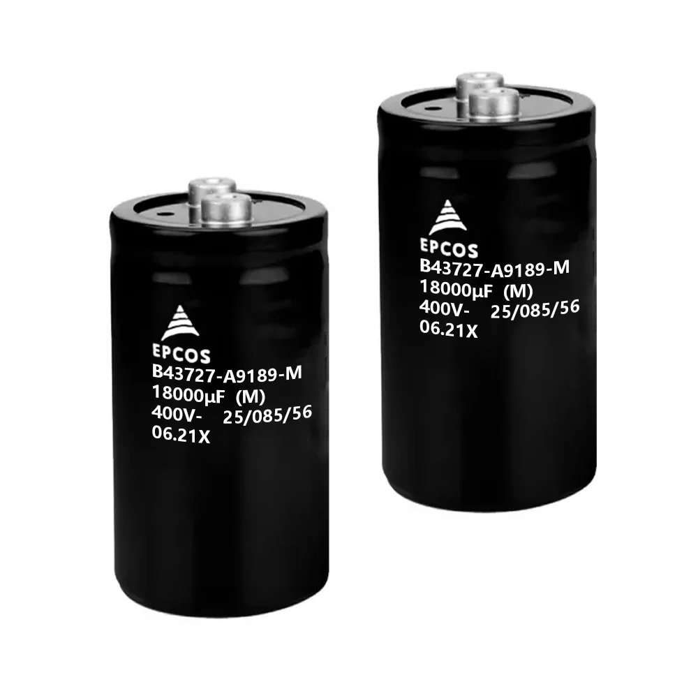 

400v 18000uf Capacitor B43727-A9189-M B43727 B43727A9189M Frequency Converter Filter Electrolytic Capacitor 400v 18000uf