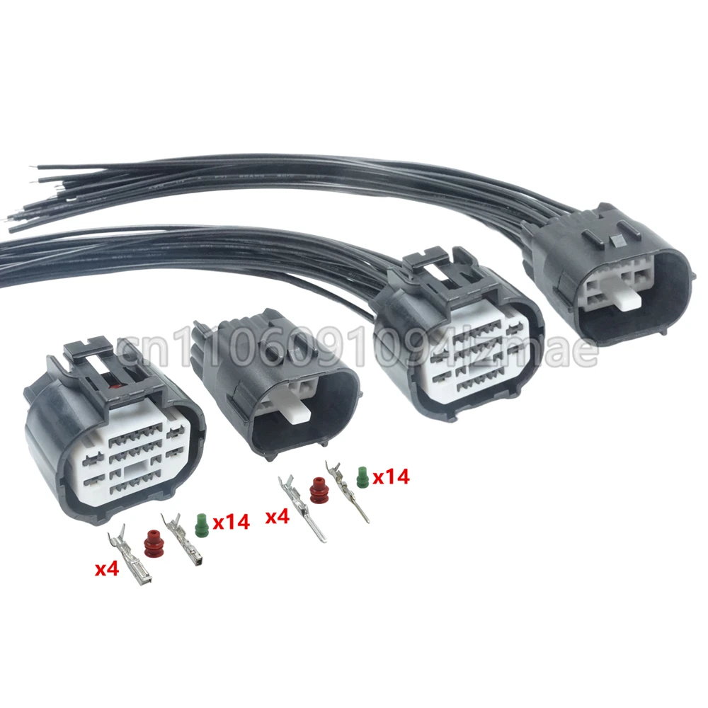 Conector compuesto impermeable automotriz de 18 pines, toma de corriente para coche, accesorios para automóvil, conjunto de CA 6188-5910 6188-5911