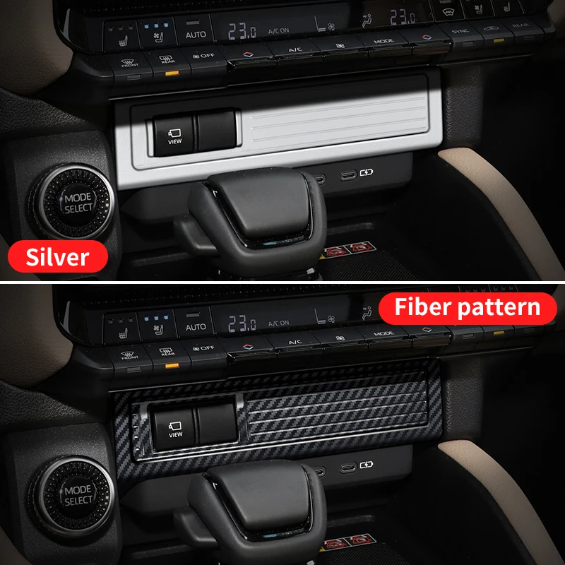 For Toyota Land Cruiser 250 2024 1958 Prado LC250 First Edition Cigarette Lighter Panel Decoration Sticker,Interior Accessories